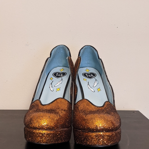 Copper Luster Heels - Picture 6 of 11